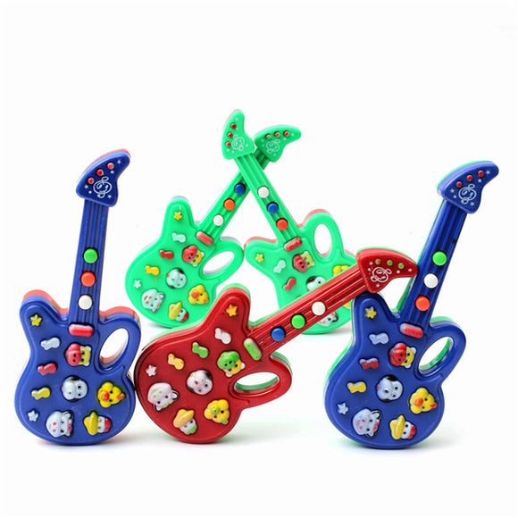 Fantastic Child Baby Kids Electronic Guitar Sound Rhyme Developmental Music Toy