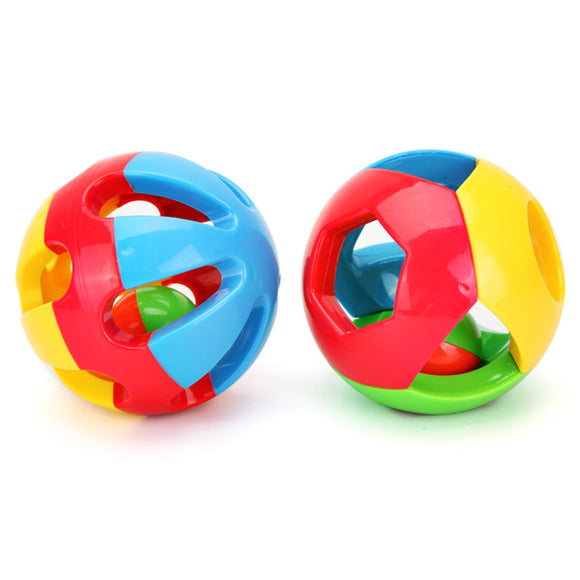 2Pcs Baby Kids Infants Music Rattles Ball Early Educational Crawling Toys