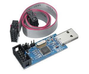 3.3V / 5V USBASP USBISP AVR Programmer Downloader USB ISP ASP ATMEGA8 ATMEGA128 Support Win7 64K Over-Current Protection Function With Download Cable