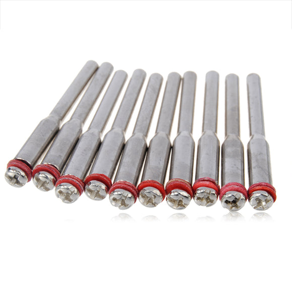 10Pcs Screw Rotary Mandrel Dremel Accessory for Rotary Tools