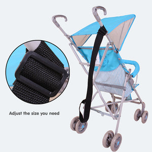 Infant Baby Folding Stroller Pram Carrying Strap Adjustable Safety Security Belt