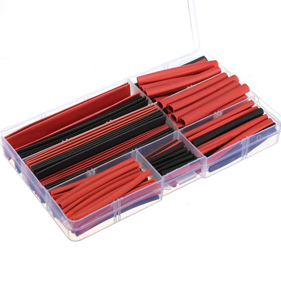 150Pcs 2:1 Polyolefin H-type Heat Shrink Shrinking Tubing Tube