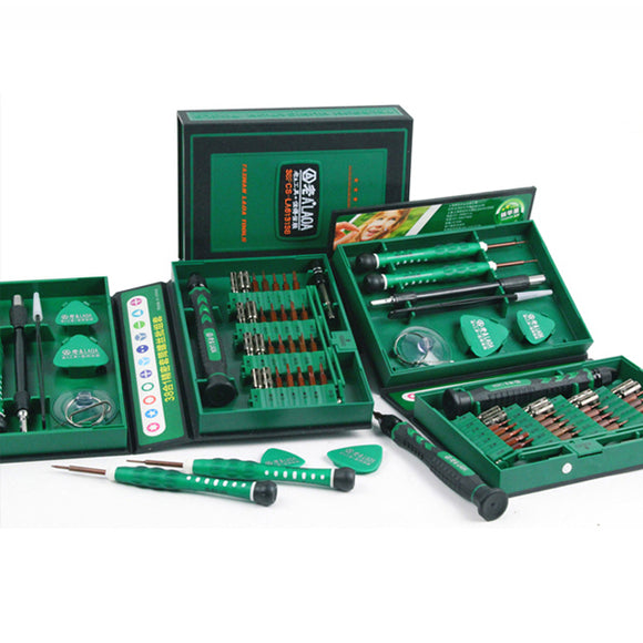 LAOA Precision 38 in 1 Repair Tools Kit S2 Alloy Steel Ferramentas For Phone PSP