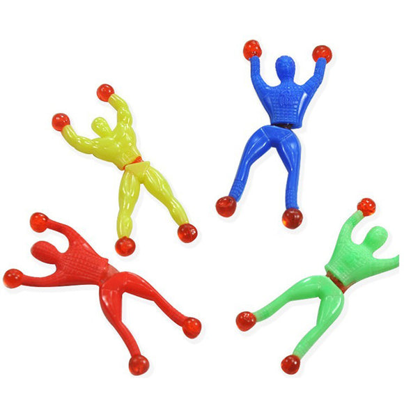 10pcs Children Toys Parcourir Wall Climbing Superman Spider Man