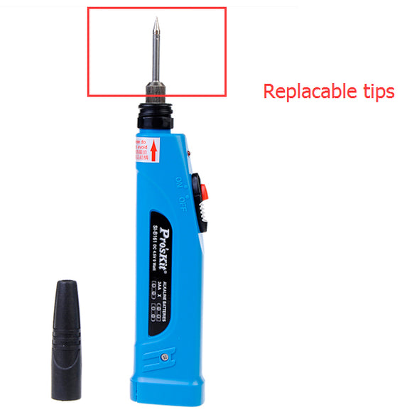 Tip Replacement for ProsKit SI-B161 Battery Operated Soldering Iron