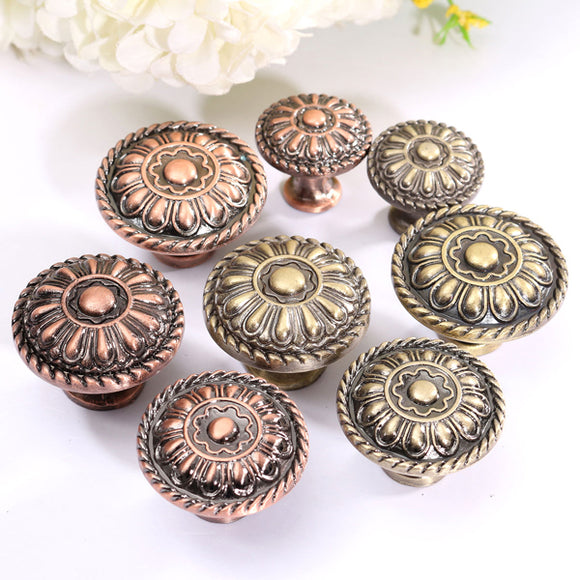 European Retro Furniture Cabinet Drawer Cupboard Kitchen Door Knobs