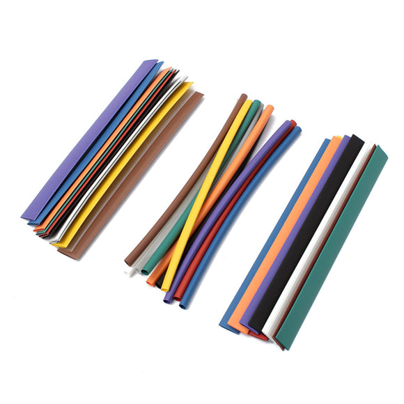 33pcs 200mm 2:1 Polyolefin  Heat Shrink Tube Sleeving 11 Color 3 Size