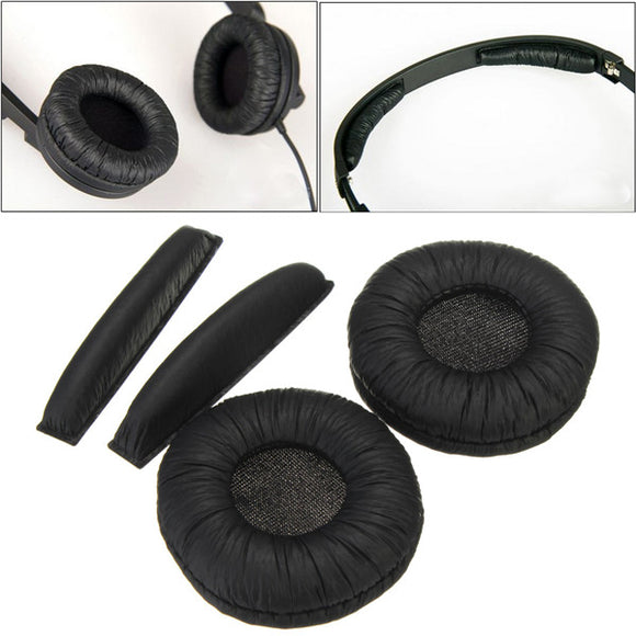 Replacement Ear-pads  With Headbrand Cushions For Sennheiser Headphone