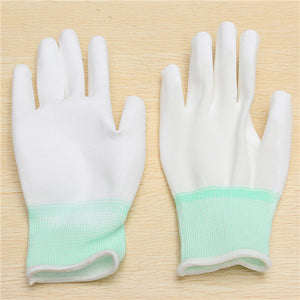 1 Pair XINGYU PU508 13Gauge Nylon Nitrile Anti-static Palm Coated Work Safety Gloves