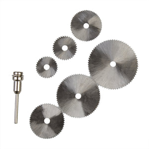 6 Pcs HSS Circular Saw Blade Dremel Cutting Discs for Rotary tools