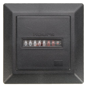 Timer Square Counter Digital 0-99999.9 Hour Meter Hourmeter Gauge AC220-240V