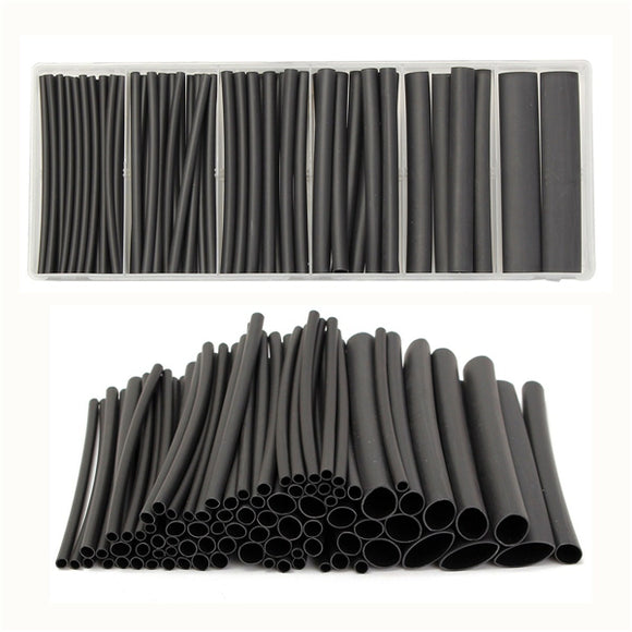 85Pcs Halogen-Free 3:1 Heat Shrink Tubing Wire Cable Sleeving Wrap Kit