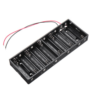 3pcs 10 Slots AA Battery Box Battery Holder Board for 10xAA Batteries DIY kit Case