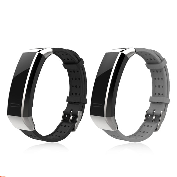 Mijobs Wristband Silicone Watch Band for Huawei Band 2 Pro B19 B29 Smart Watch