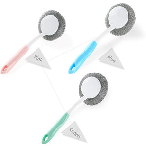 Round Head Cleaning Brushes Kitchen Cleaning Tools Cookware Cleaning Brushes With Handle