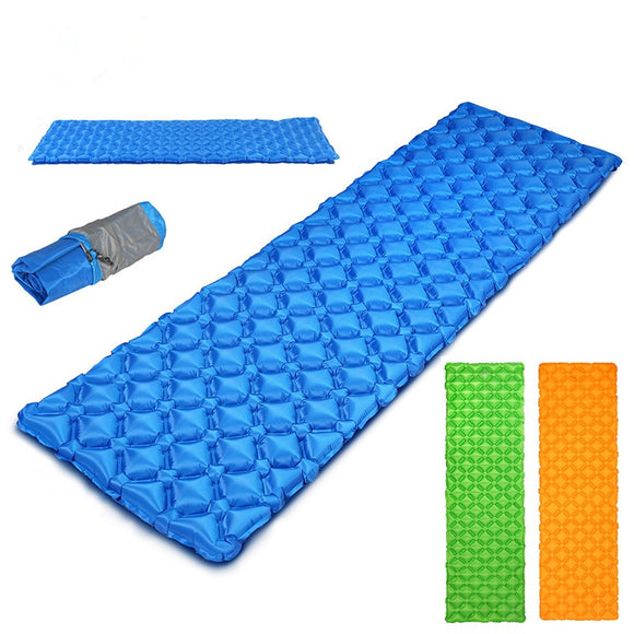 Trackman TM2605 Camping Inflatable Air Mat Ultra-light Sleeping Pad 20D Nylon Moistureproof Mattress