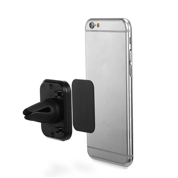 Rectangular Magnetic Strong Suction Shockproof Car Air Vent Phone Holder Outlet Mount for Phone GPS