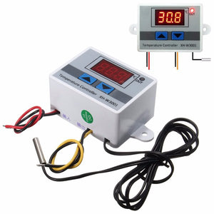 XH-W3001 220V 10A Digital Display LED Temperature Controller With Thermostat Control Switch Probe