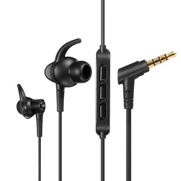 UiiSii HI710 Stereo In-Ear Noise isolating Earbud Wired Earphone with Mic Volume Control