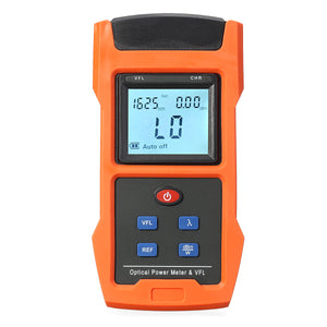 LCD USB 10mW Optical Power Meter and VFL Red Light Source Tester Gause FC SC Adapter