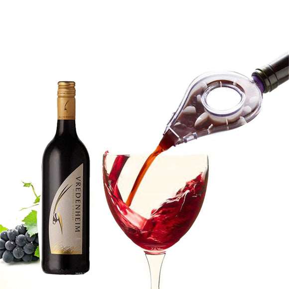 KCASA KC-KW84 Wine Decanter Essential Wine Quick Aerator Pour Spout Decanter Mini Tra