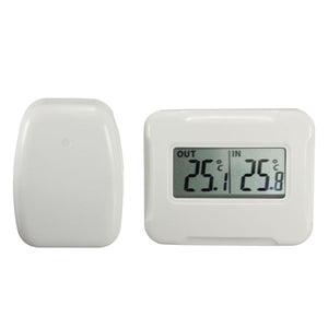 Indoor Outdoor Digital LCD Wireless Thermometer Temperature Sensor Gauge 433MHz