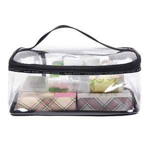 PVC Transparent Cosmetic Bags Women's travel Waterproof Clear Wash Organizer Bag