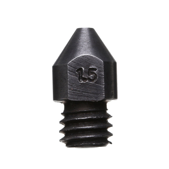 For MK8 Hardened Steel Nozzle 0.4/0.6/0.8/1/1.2/1.5mm 1.75mm 3D Printer Extruder