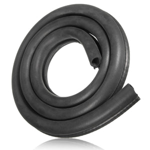 1.2m Edge Trim Rubber Strip Edge Guard Protector Strip Bulb Seal for Car Trunk Door