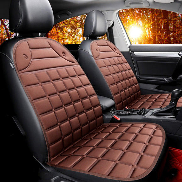 12V Heated Car Seat Chair Cushion  Heating Warmer Pad Hot Cover