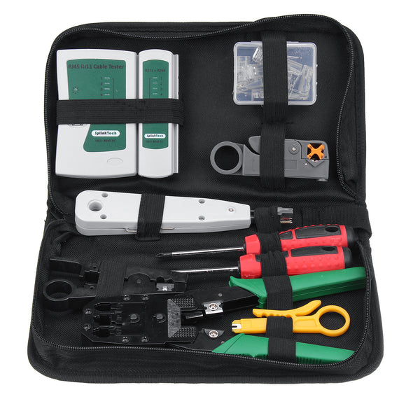 LAN Network Cable Tester Crimp Crimper Plier Kit Cat5 RJ45 RJ11 RJ45 Hand Tool