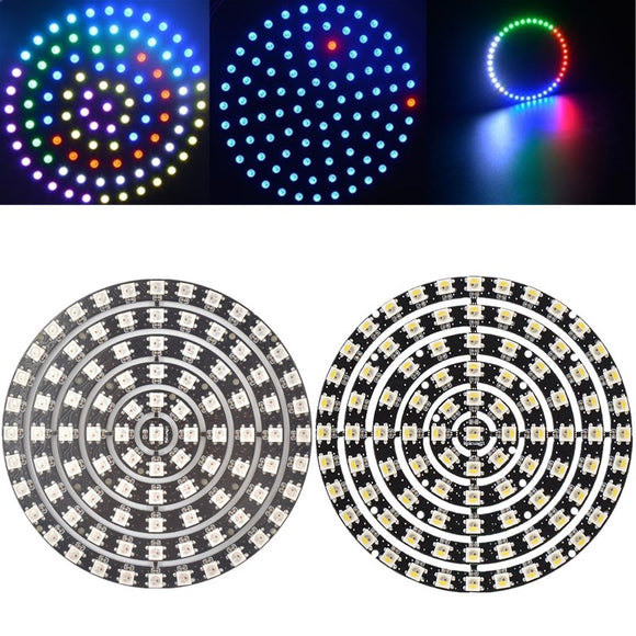 LUSTREON WS2812B 5050 SMD RGB RGBW RGBWW 93LEDs Ring Light Chip Board DC5V