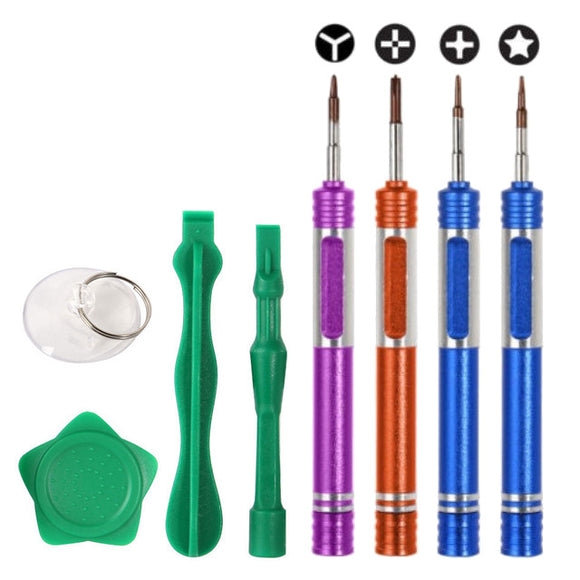 Bakeey Precision Screwdriver Set Plastic Pry Suction Cup Repair Tool Kits for iPhone Xiaomi