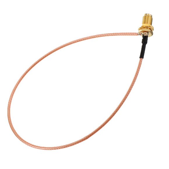 35CM Extension Cord U.FL IPX to RP-SMA Female Connector Antenna RF Pigtail Cable Wire Jumper for PCI WiFi Card RP-SMA Jack to IPX RG178