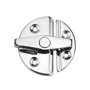 BSET METAL Marine Grade Stainless Steel 316 Boat Door Cabinet Hatch Round Turn Button Twist Catch Latch Marine Hardware Accessories