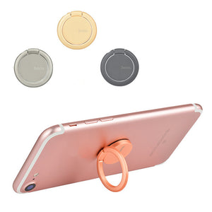 HOCO PH7 2 in 1 Desktop Phone Holder Finger Ring Stand for Samsung Xiaomi iPhone X Mobile Phone