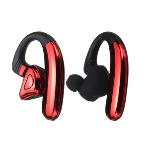 [bluetooth 5.0] TWS Portable Wireless Earphone Earhooks CVC DSP Dual Noise Cancelling IPX4 Waterproof Stereo Headphone with Mic