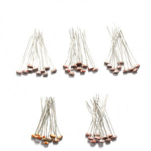 5 Values 10pcs Each Photoresistance Photosensitive Resistor Pack 5506/5516/5528/5537/5539