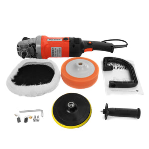 1400W 220V 8 Variable Speed AU Plug Electric Car Polisher Machine Buffing Waxer Tool