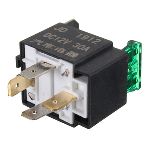 SKU38DC 12V Small And Lightweight Construction Automotive Relay With Fuse Four Legs