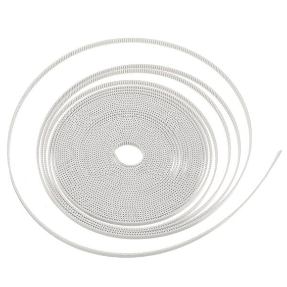 10M GT2 2GT Width 6mm White Open Timing Belt For 3D Printer