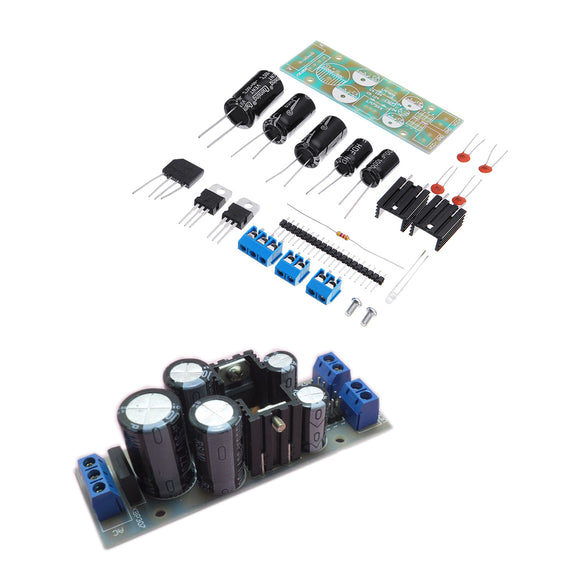 DIY LM7805+L7905 Regulator Module Kit Output +5V And -5V Regulator Module