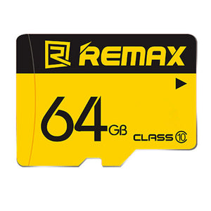 Remax Original 64GB TF Card Class10 High-speed Flash Data Storage Memory Card for Mobile Phone