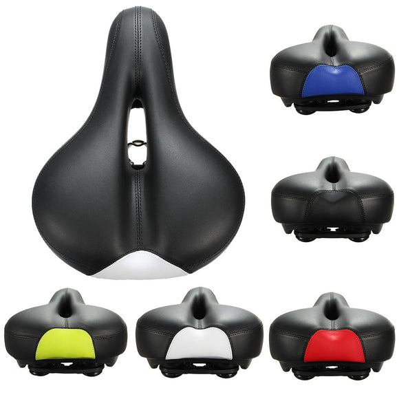 BIKIGHT Wide Big Bum Bicycle Foam Cruiser Extra Comfort Sporty Soft Pad Saddle Seat