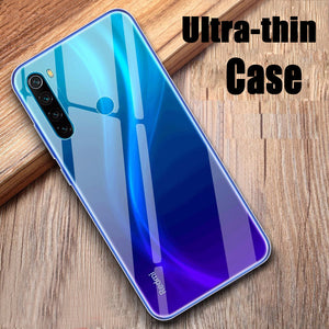 BAKEEY Transparent Ultra-thin Soft TPU Protective Case For Xiaomi Redmi Note 8