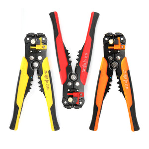 8 Self-Adjustable Automatic Cable Wire Crimper Crimping Stripper Plier Cutter"