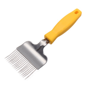 Stainless Steel Bee Keeping Honey Comb Beekeeping Tine Uncapping Fork Scratcher