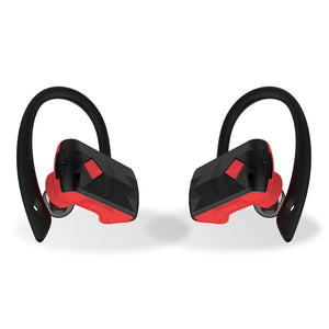 [Truly Wireless] A18 Sport Hanging Ear Dual Bluetooth Earphones Headphones With Mic