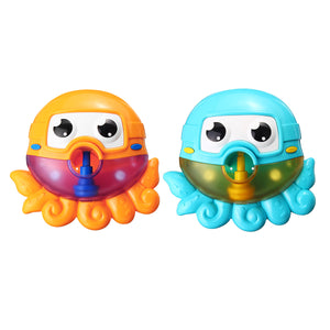 Blckfisk Bubble Maker Blckfisk Animal Bath Toy Barndusch Bubbla Blsare