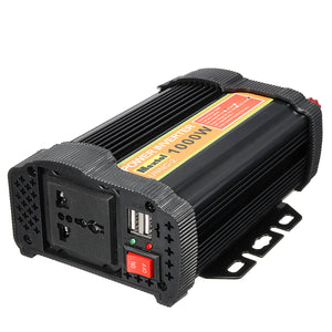 Solar Power Inverter 2000W Peak 12V DC To 220V AC Modified Sine Wave Converter